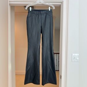 Spanx Faux Black Flair Pants 
Size Medium
33” Inseam